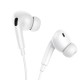 Дротові навушники HOCO M101 Pro Crystal sound wire-controlled with mic 3.5mm White